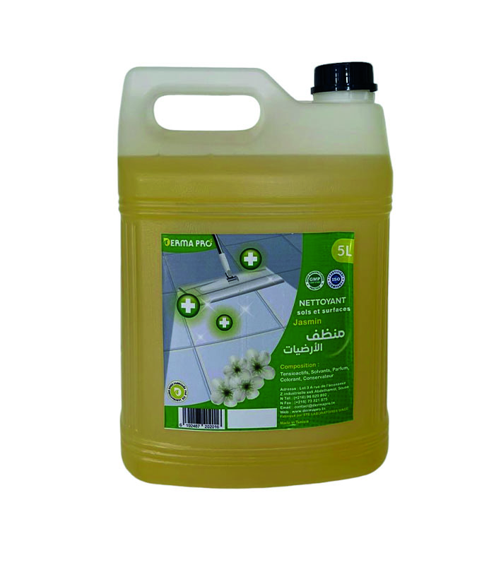 Nettoyant Sols & surfaces Jasmin 5L